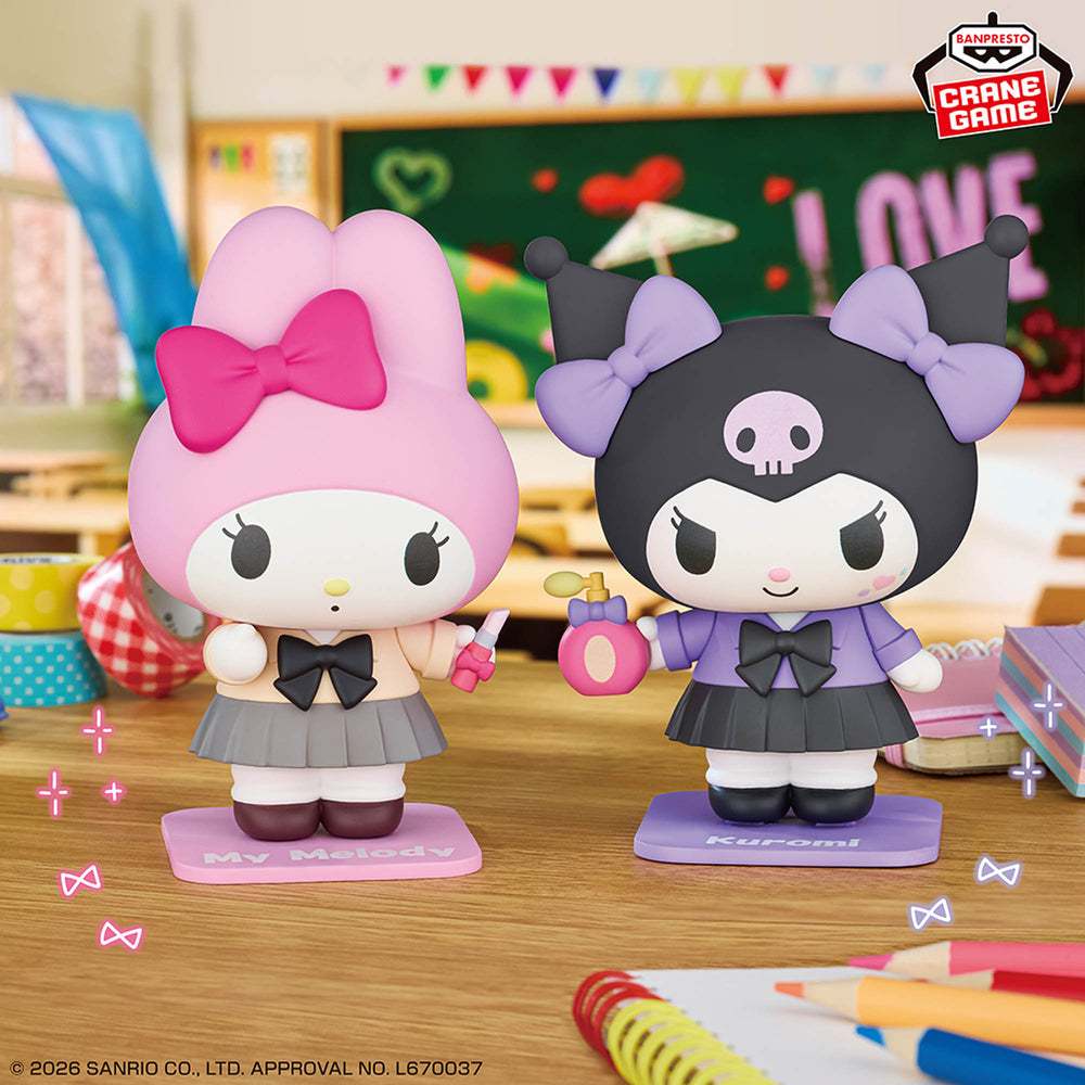 4573102714466,4573102714473 Banpresto Sanrio Characters Cosplay - My Melody & Kuromi SET