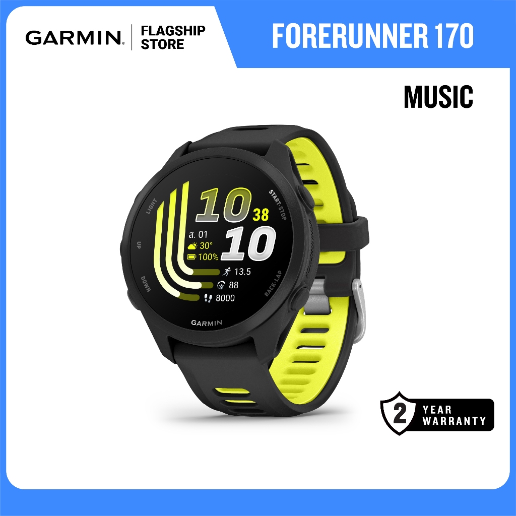 Garmin Forerunner 170 Music นาฬิกาสมาร์ทวอทช์ รับประกันศูนย์ไทย 2 ปี