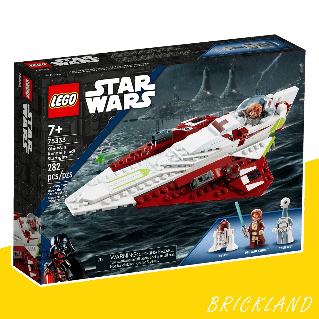 LEGO Star Wars 75333 Obi-Wan Kenobi’s Jedi Starfighter ของแท้ 100% พร้อมส่ง