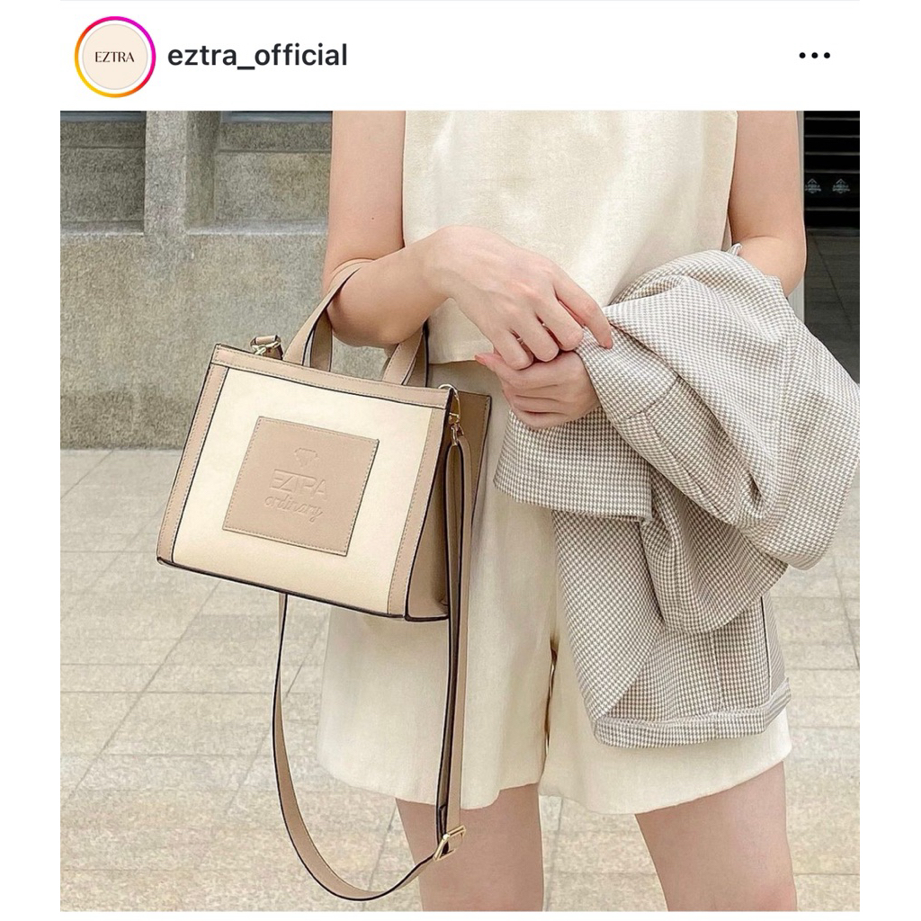 Eztra mini kamila กระเป๋าสะพายไหล่ สไตล์เกาหลีมินิมอล
