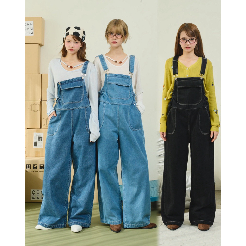 Barry Overalls Jeans (แบรี่ยีนส์)