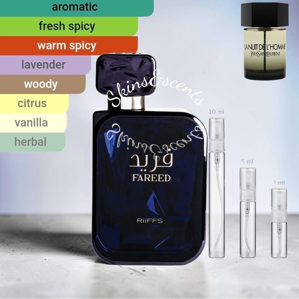 แท้💯(แบ่งขาย)Riiffs Fareed eau de perfume