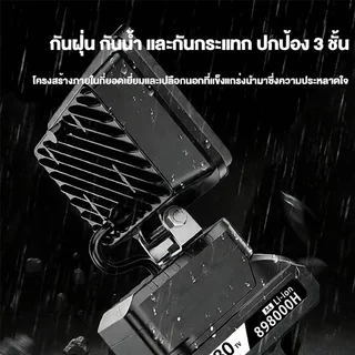 ไฟฉุกเฉินกลางแจ้ง LED Camping Light 8 นิ้ว ไฟตั้งแคมป์ ไฟนิรภัย สำหรับตกปลากลางคืน