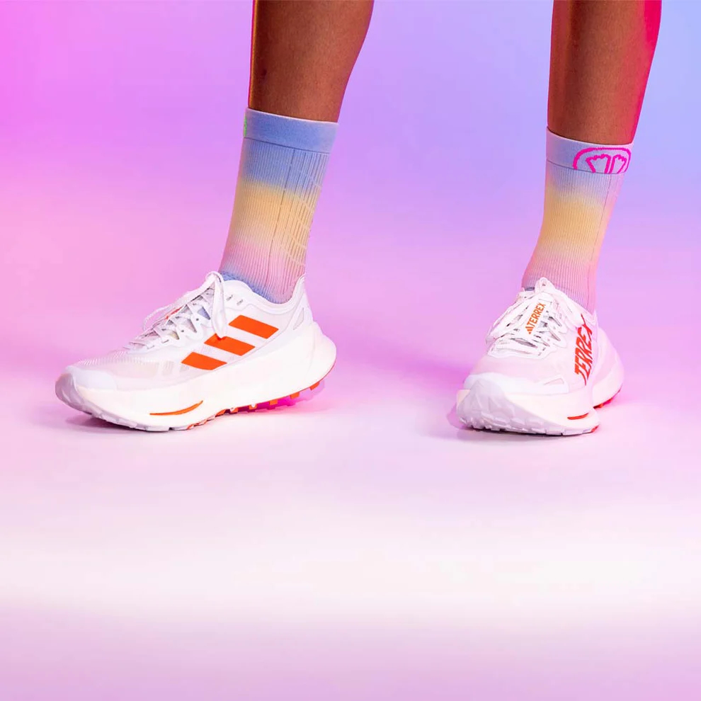SIDAS Socks | Run Motion ถุงเท้าวิ่งเทรล ซัพพอร์ตเท้าและเพิ่มประสิทธิภาพ สีพิเศษรุ่น Caitlin Fielder — صورة 3