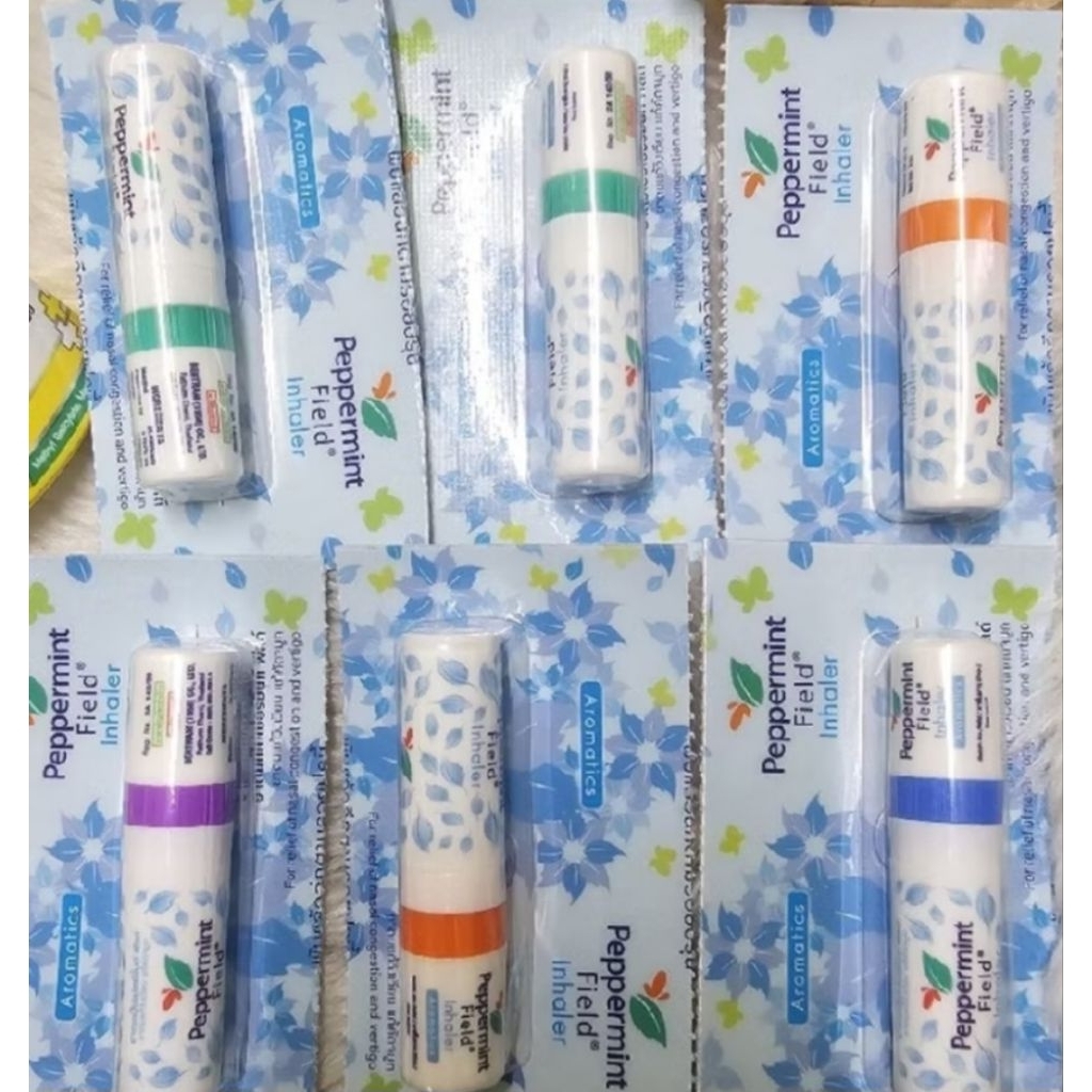 ยาดม ยูคาลิปตัส เป๊ปเปอร์มินส์ Peppermint field inhaler 2ml