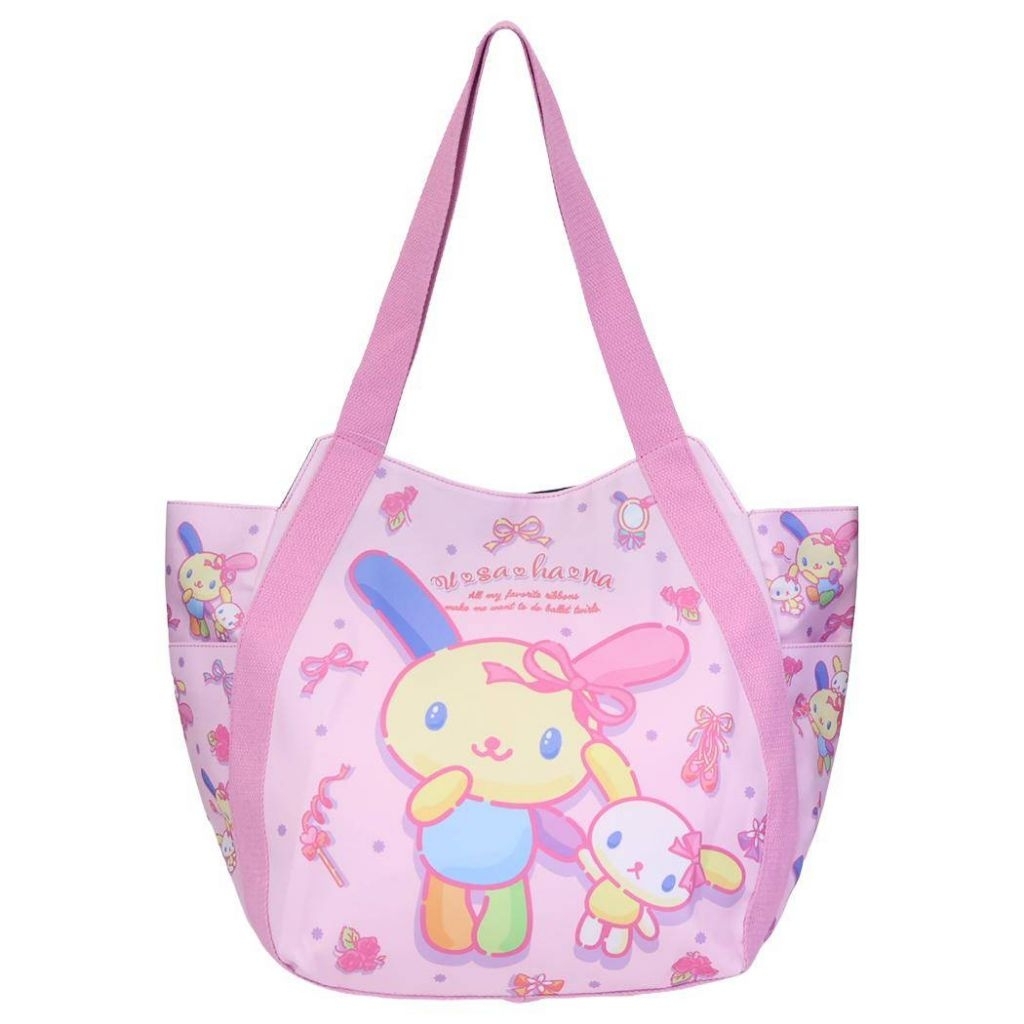 กระเป๋าทรงบอลลูนใบใหญ่ sanrio ลาย Usahana สินค้านำเข้าจากญี่ปุ่น🇯🇵