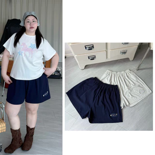 Cuddly Short กางเกงขาสั้นผ้ายืดปัก wendystore19