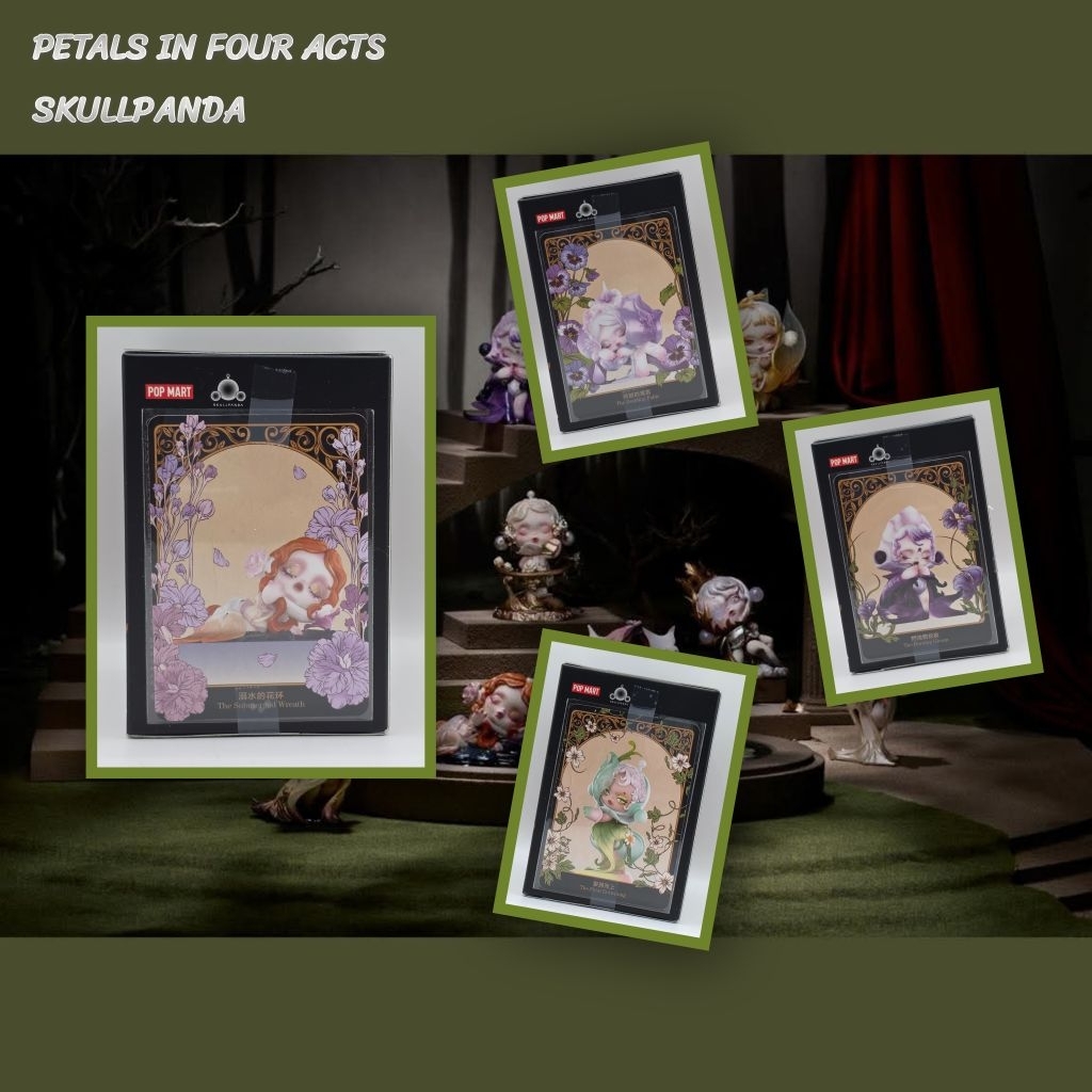 เช็คการ์ด พร้อมส่งจากไทย SKULLPANDA Patals in Four Acts