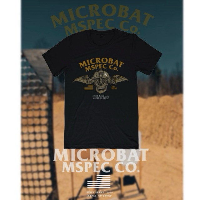 [ลายใหม่] 💥ระวังของปลอม💥 T-Shirt ลาย Microbat☠️🏴‍☠️เสื้อยืด พิมพ์ระบบDTG ทันสมัยไม่ร้อนไม่หนา ใส่สบาย ของแท้100%‼️