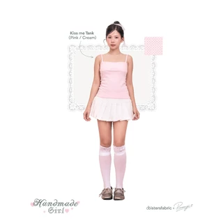 Sistersfabric - Kiss me tank เสื้อสายเดี่ยวดีเทลลูกไม้