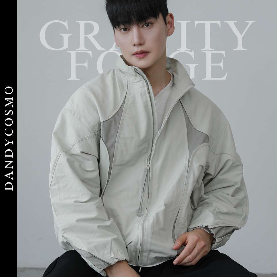 DANDY COSMO| GRAVITYFORGE Jacket แจ็คเก็ตทรงสปอร์ตมินิมอล ใส่ง่าย แมทช์ได้ทั้งลุคเกาหลีและ Smart Casual