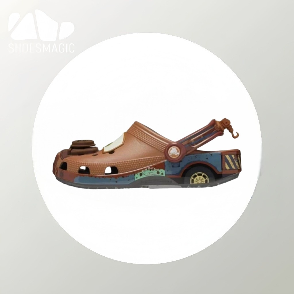 🍒พร้อมส่ง-แท้ 100%💌 Cars x Crocs Classic Clog Lightning McQueen & Mater รองเท้า รองเท้าแตะ