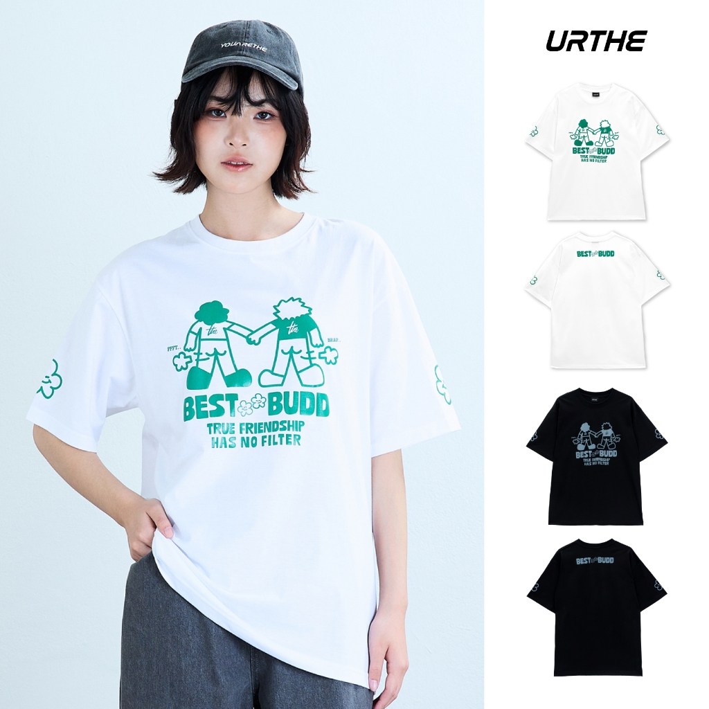 URTHE - เสื้อยืด เสื้อสกรีน รุ่น BEST BUDD TEE