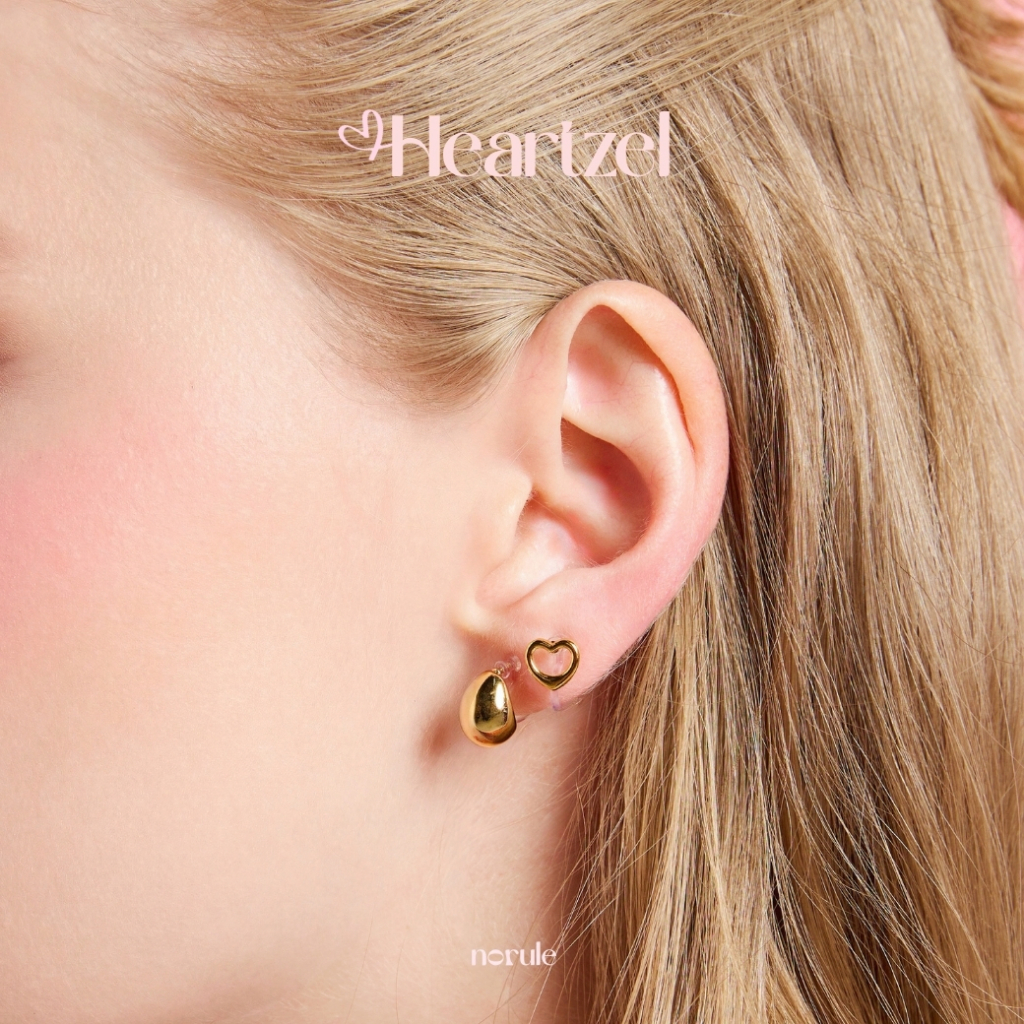 [NEW] norule - Heartzel (clip-on earring) ต่างหูไม่ต้องเจาะหู