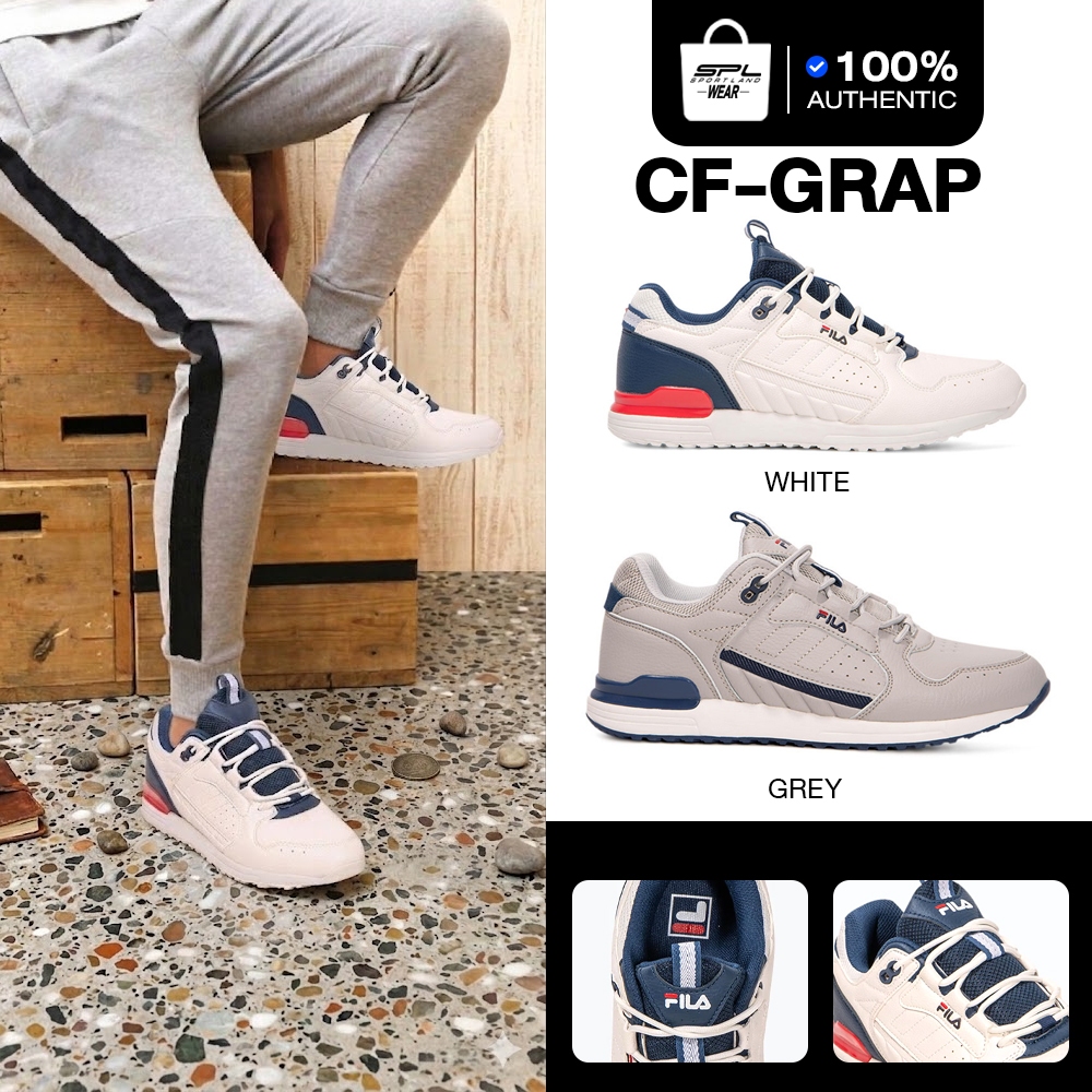Fila Collection รองเท้าผ้าใบ รองเท้าแฟชั่น สำหรับผู้ชาย M CF-Grap CFYFHQ22303 (1990)