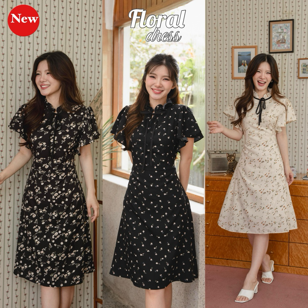 floral สีใหม่ ลายดอกไม้เล็กๆ