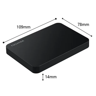 Toshiba External Harddisk 4TB/2TB/1TB ฮาร์ดดิสก์แบบพกพา HDD 2.5" USB3.0 Highspeed ที่เก็บข้อมูลแบบพกพา External Harddisk