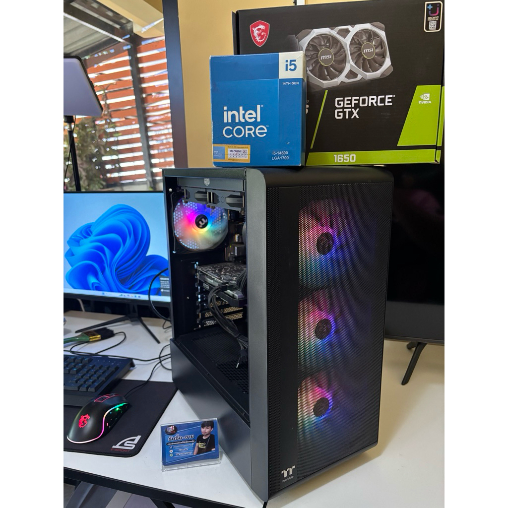 ขายคอมสเปคเทพสุดคุ้ม i5-14500 + GTX 1650