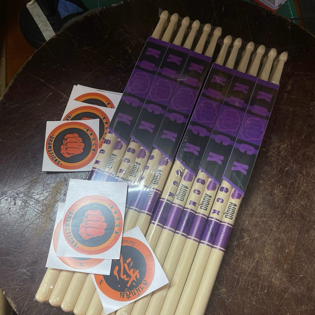 ไม้กลอง  #KNOCKDRUMSTICK 👊 รุ่น Signature KIT ( Bedroom Audio )