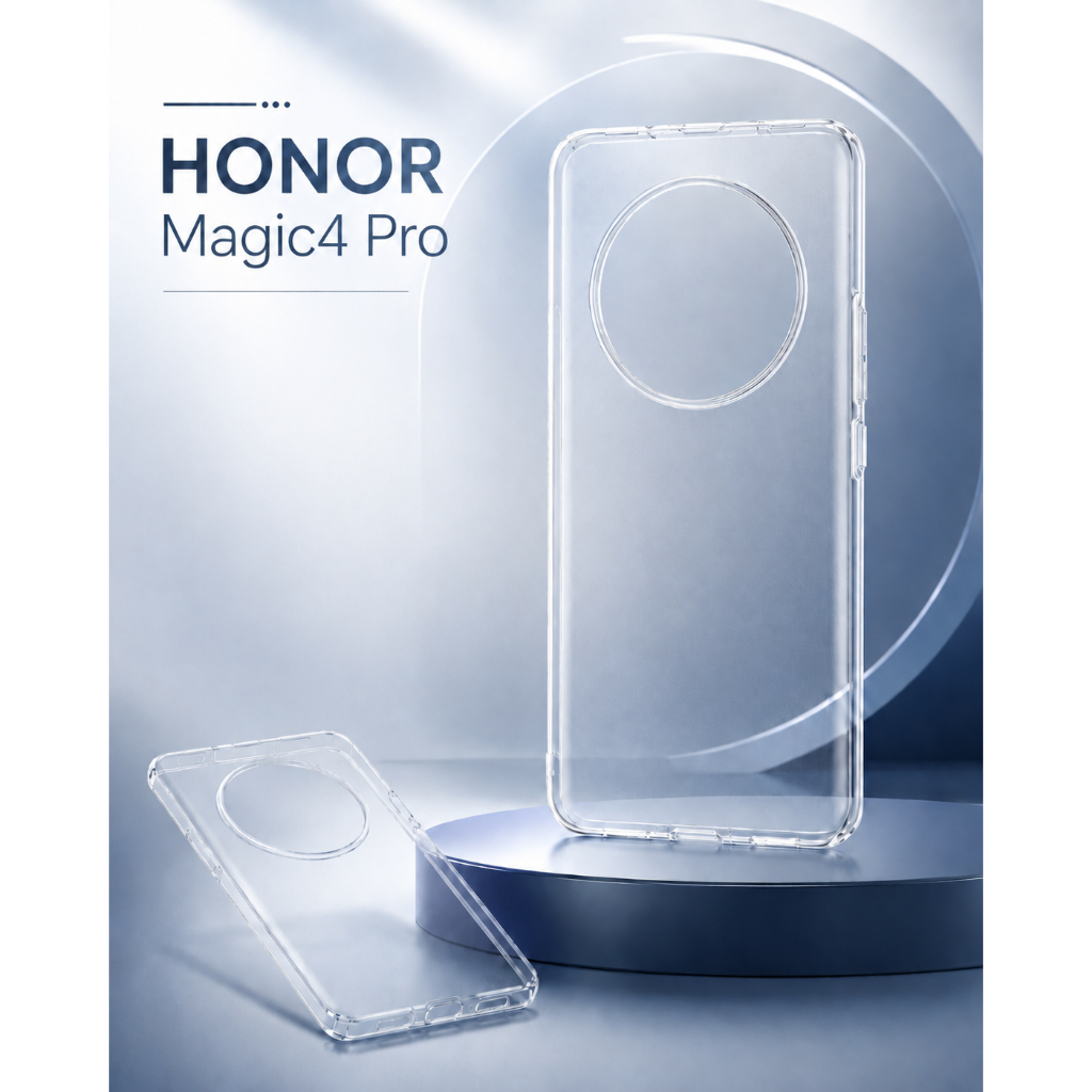 เคสโทรศัพท์ (เคสใส/งานแท้) สำหรับแบรนด์ HONOR รุ่น Magic 4 PRO, 5 PRO, 6 PRO