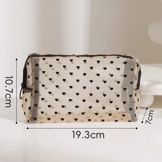 A080 กระเป๋าใส่เครืองสำอางค์ หลายขนาด ความจุขนาดใหญ่ พกพาง่าย สินค้าพร้อมส่ง