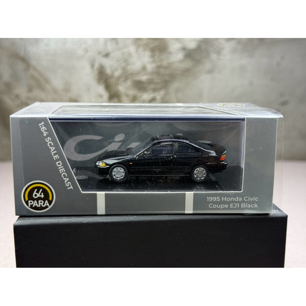 ▫️Honda Civic Coupe EJ1 Black RHD Scale 1:64 ยี่ห้อ Para 64