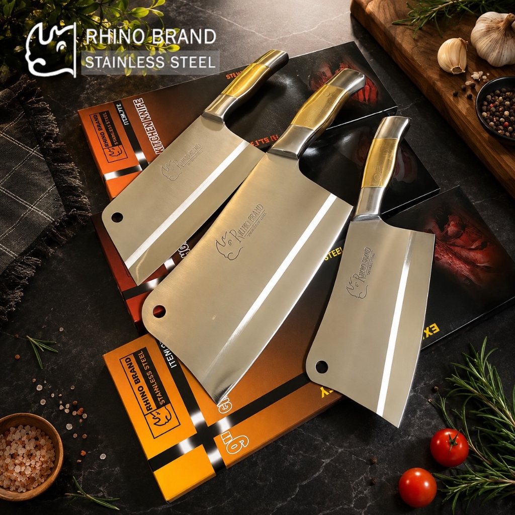 มีดแบรนด์แท้ Rhino Brand สแตนเลส No.976 776 773