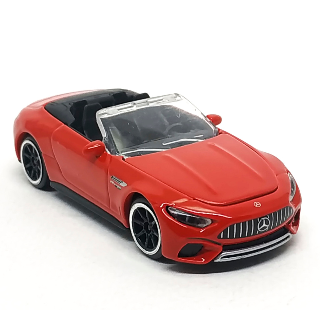 Majorette Mercedes Benz SL 63 สีแดง scale 1/60 (3 inches) no Package