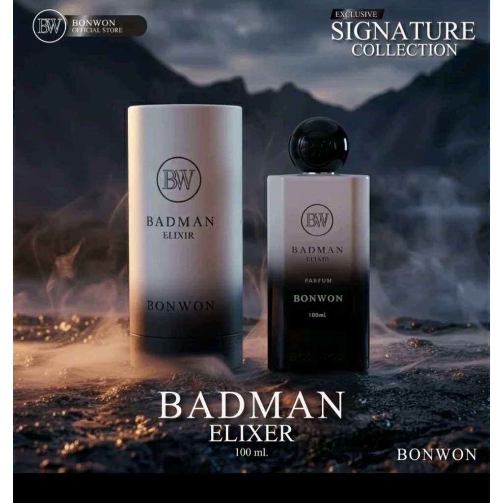 น้ำหอม Bonwon Badman Elixir Perfume 100 ml. แท้ มือหนึ่ง กลิ่นเท่ เนี๊ยบ บอนวอน.