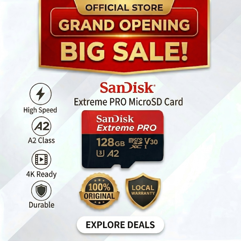 Elite SanDisk Extreme Pro pro-grade memory card offers market-leading transfer speeds, waterproof X-rayproof build craft