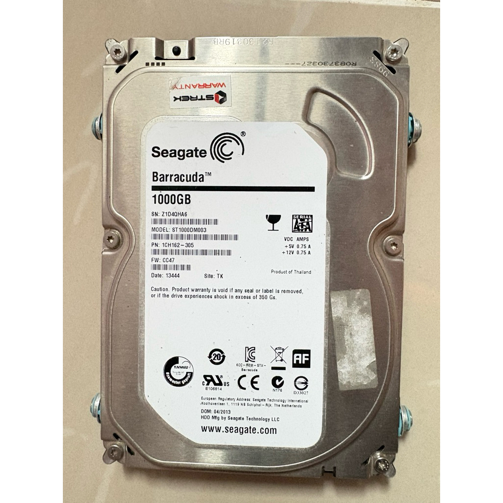 Seagate Barracuda HHD 1TB