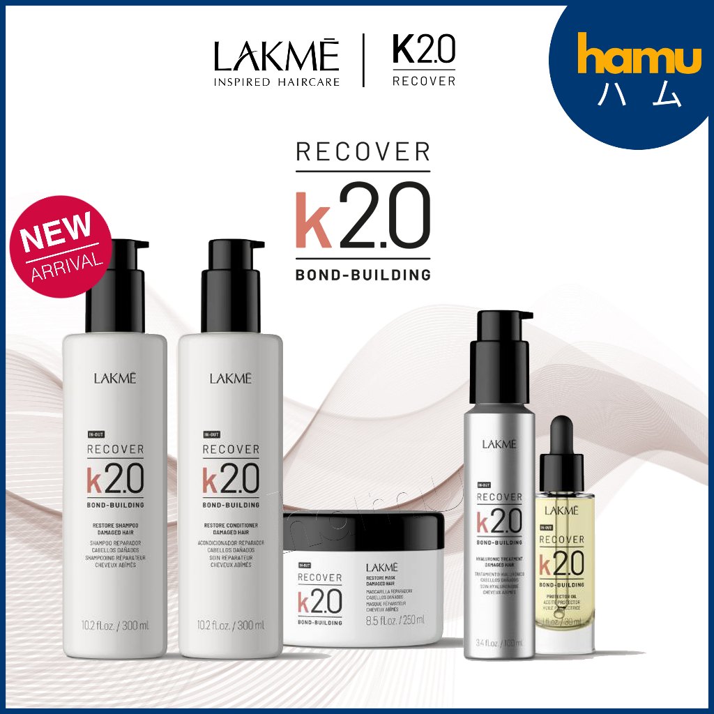 LAKME® K2.0 RECOVERY Bond-Building Shampoo/Treatment สำหรับผมที่แห้งเสียรุนแรง