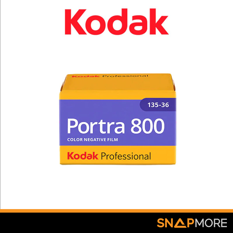 ฟิล์มสี Kodak Portra 800 Color Negative Film ISO 800 (35mm, 36 Exposures) [CAT 1451855] Kodak Profes