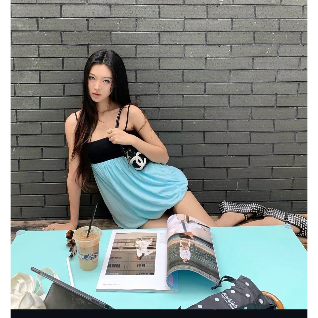 พรี 7-14 วันค่ะ Moody nudy jelly dress