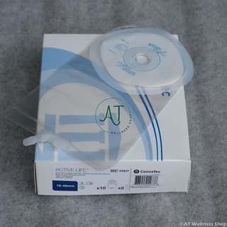 Convatec Activelife ถุงปัสสาวะหน้าท้อง Urine pouch แบบชิ้นเดียว ขนาด 19-45 มม. (ราคาต่อ 1 ชิ้น)(Price per 1 piece)