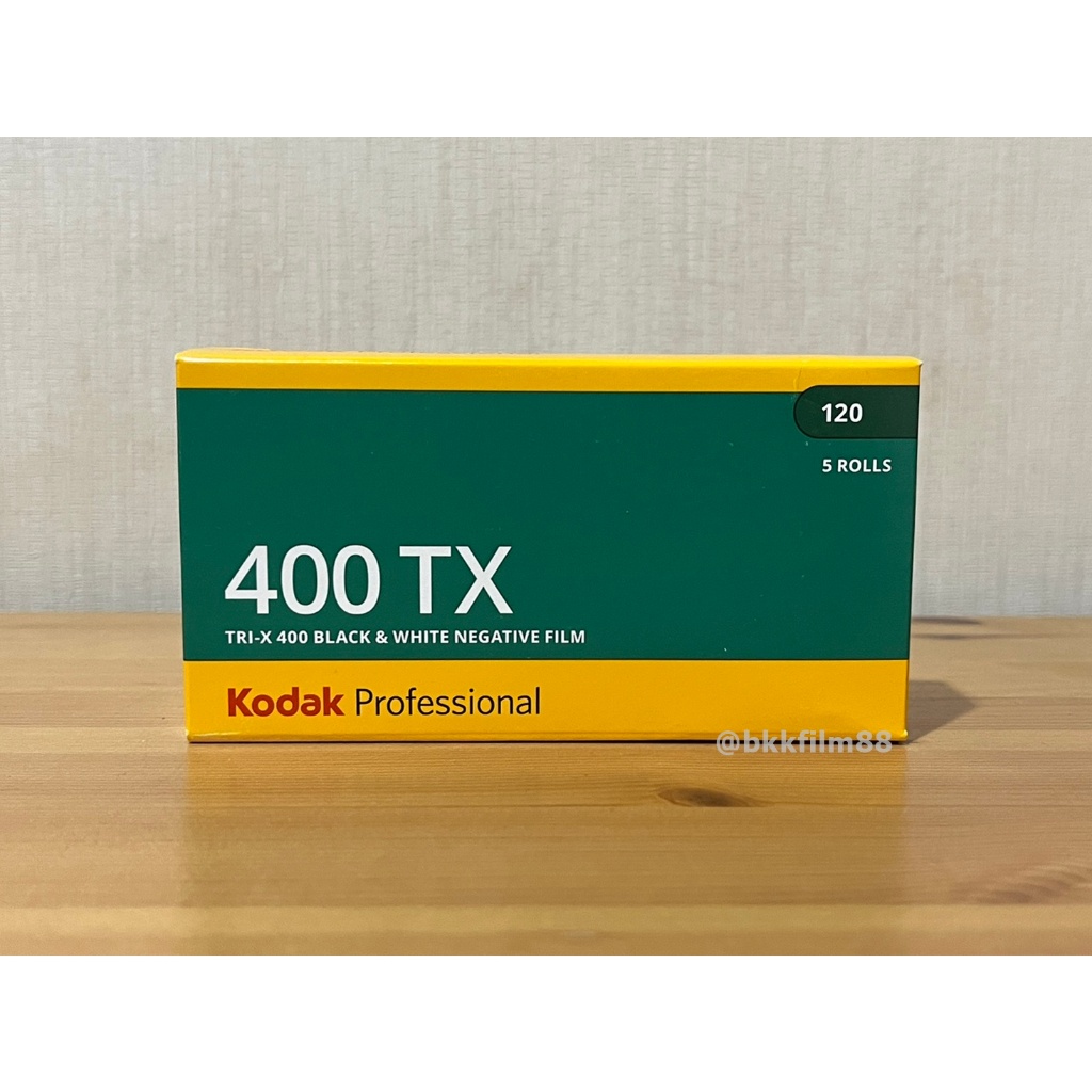 ฟิล์มขาวดำ 1 Pack 5 ม้วน Kodak Tri-X 400 Professional 120 ฟิล์มถ่ายรูป 400TX B&W Film