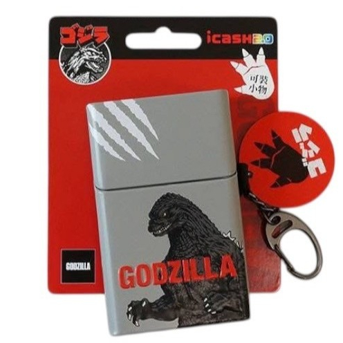 TAIWAN iCASH 2.0 : GODZILLA IRON BOX KEYCHAN (บัตร MRT / เมลล์ / จ่ายค่าสินค้า) สินค้าจาก Taiwan ของ