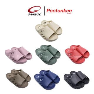 GAMBOL รุ่น GM 42207 / GW 42207 แกมโบล รองเท้าแตะสวมชายหญิง Size 36-44