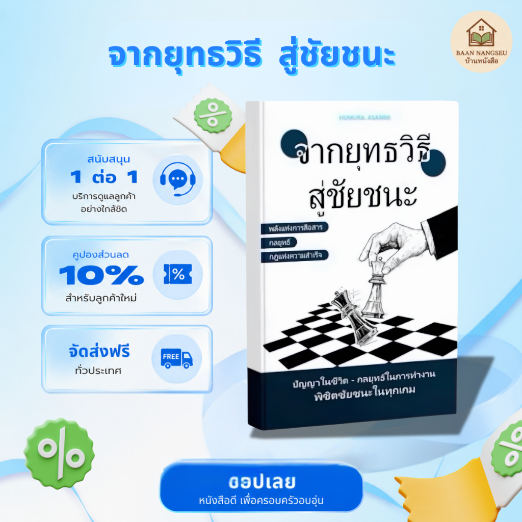 จากยุทธวิธี สู่ชัยชนะ หนังสือธุรกิจเชิงกลยุทธ์ บริหารทีม วางแผนชนะตลาด