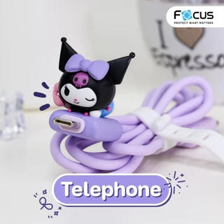 [Official] [Kuromi] คละลาย Picocici Kuromi Home Life Series Data cable สายชาร์จโทรศัพท์ Type-C to Type-C ชาร์จไว 60W