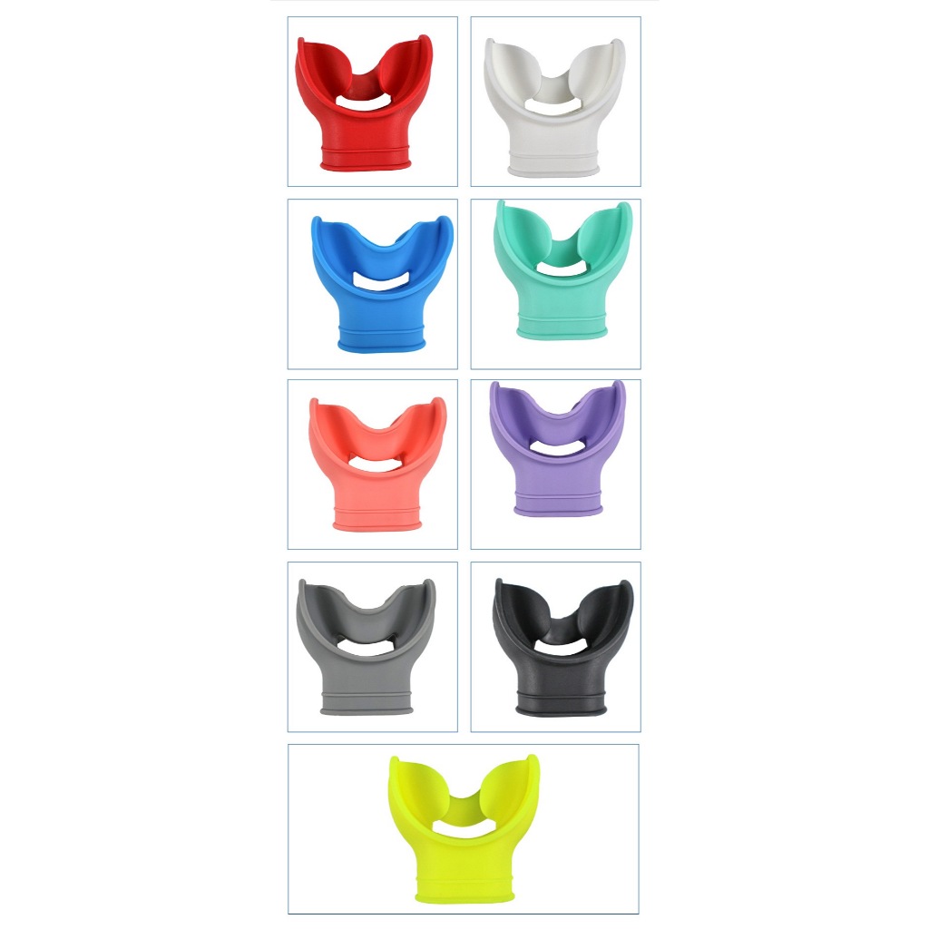Jaw Mouthpiece scuba accessories เม้าพีทสำหรับเปลี่ยนใส่ regulator สำหรับดำน้ำ เพื่อความสะอาด พร้อมส่ง