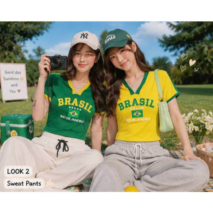 มาแล้ว เสื้อบอล เสื้อบราซิล งานฮิต พร้อมส่ง