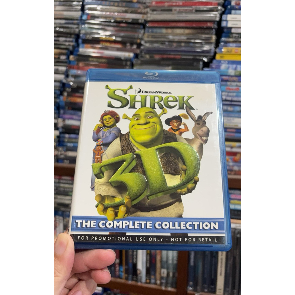 4 Films : Shrek : Blu-ray แท้ ดูได้ทั้ง 2d/3d