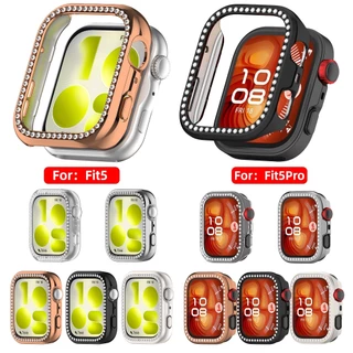 เคส สําหรับ Huawei Watch Fit 5 เคสแบบPC Diamond สําหรับ Huawei Watch Fit 5Pro case huawei fit5/5Pro