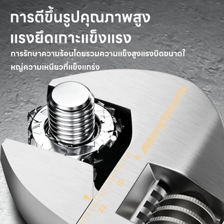 Maybuck Japan ประแจเลื่อน ประแจอเนกประสงค์ ขนาด 10 12 15 18นิ้ว Adjustable Wrench