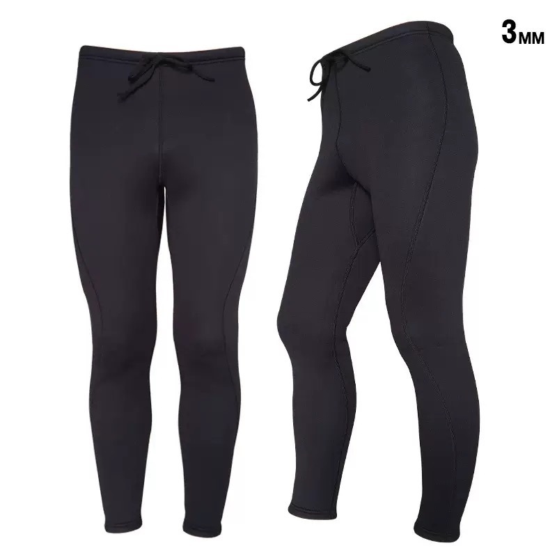 กางเกงดำน้ำ Turtledive pants สีดำเรียบ Neoprene 2-3 mm กันแดด กันหนาว กันสัตว์ทะเล