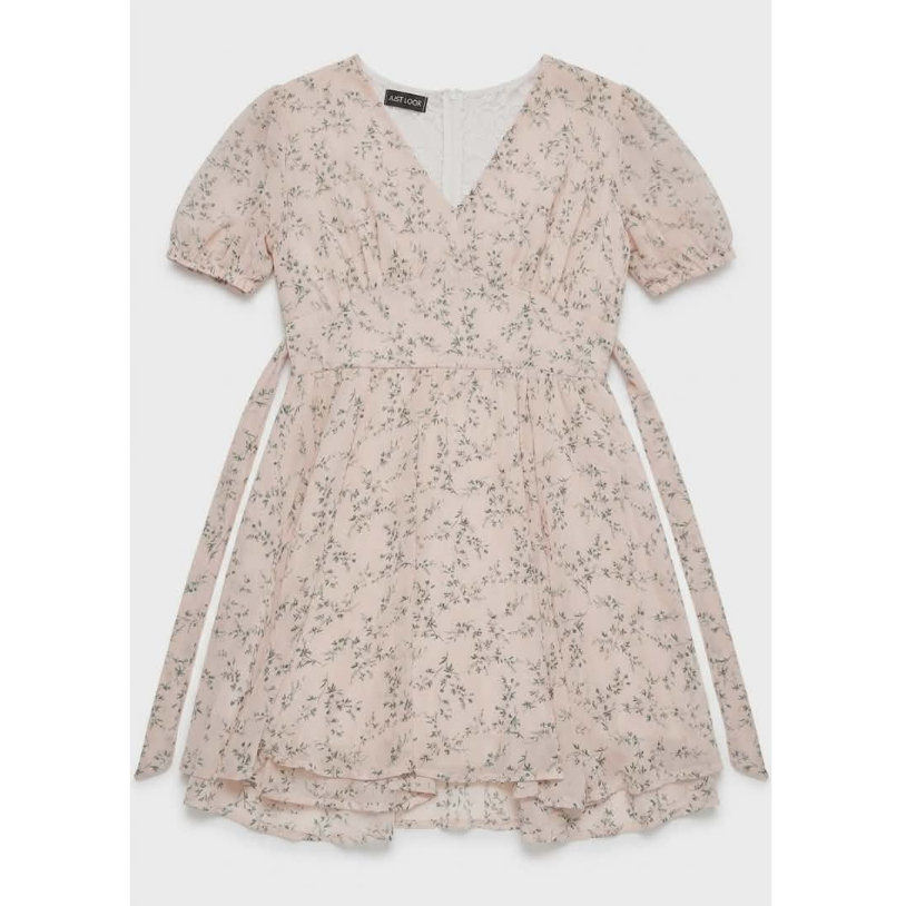 ชุดเดรส Dress nuyshop รอบอก 34-36 นิ้ว มือสองสภาพดี