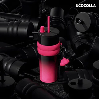 UCOCOLLA 710ml แก้วเก็บความเย็น เคลือบเซรามิค ดื่มน้ำชา กาแฟ น้ำผลไม้ สแตนเลส ขนาดพกพา สูญญากาศ ถ้วยเก็บความร้อน ทนทาน