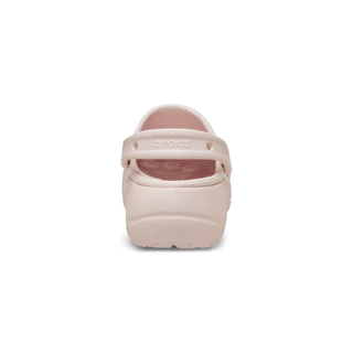 Crocs รองเท้าลำลองผู้หญิง BAYA PLATFORM CLOG Pink ICONIC Women NEW