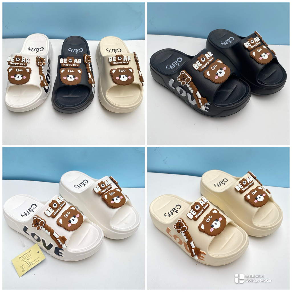 รองเท้าแตะน่ารักๆ รองเท้าแตะผู้หญิงสุดฮิตพร้อมส่งในไทย